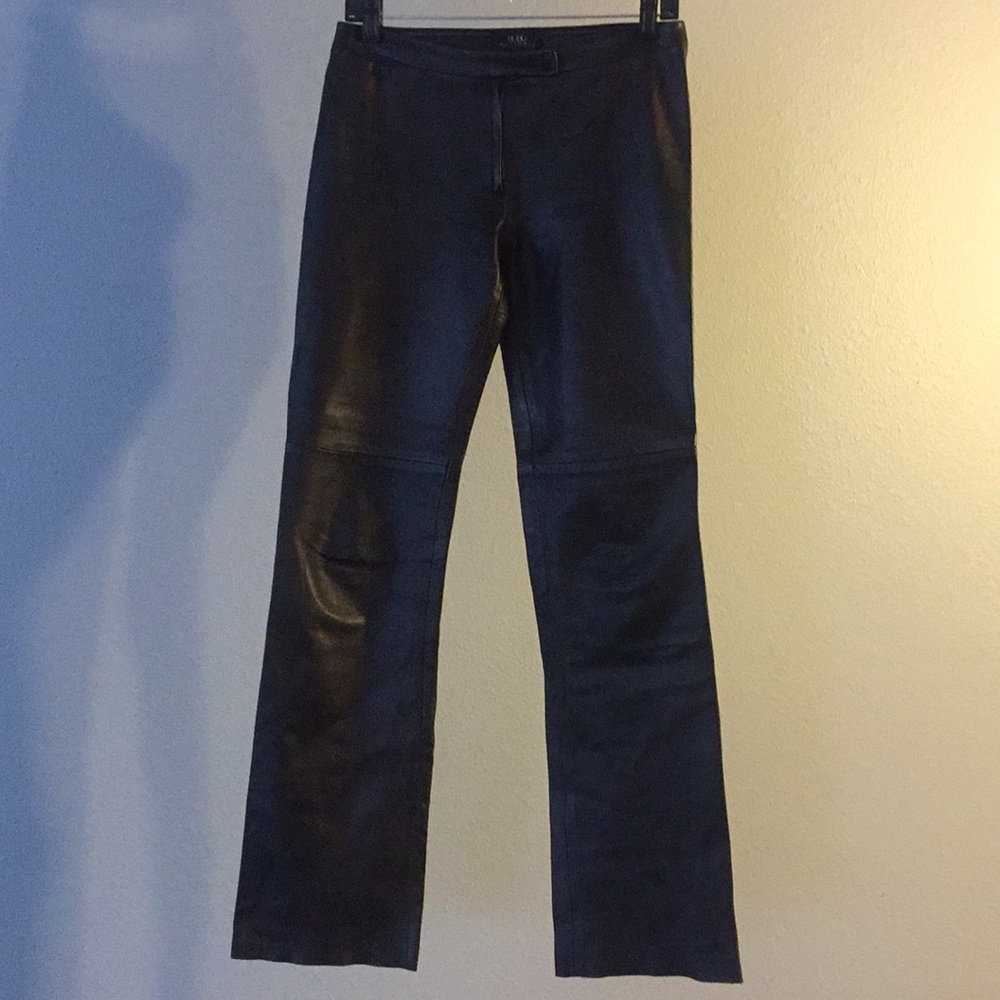 BCBG leather pants